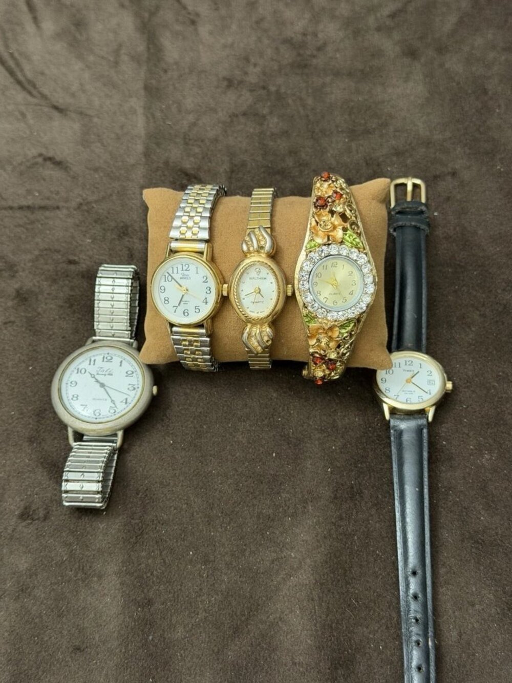 Timex Waltham Tali Mixed Lot of 5 Quartz Watches MPN WE0-001
